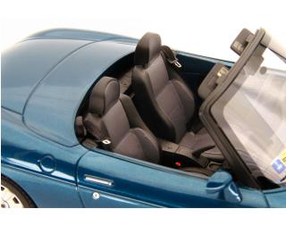 Fiat Barchetta 1995 Azzurro Mare Met. Laudoracing 1:18 Resinemodell (Türen, Motorhaube... nicht zu öffnen!)